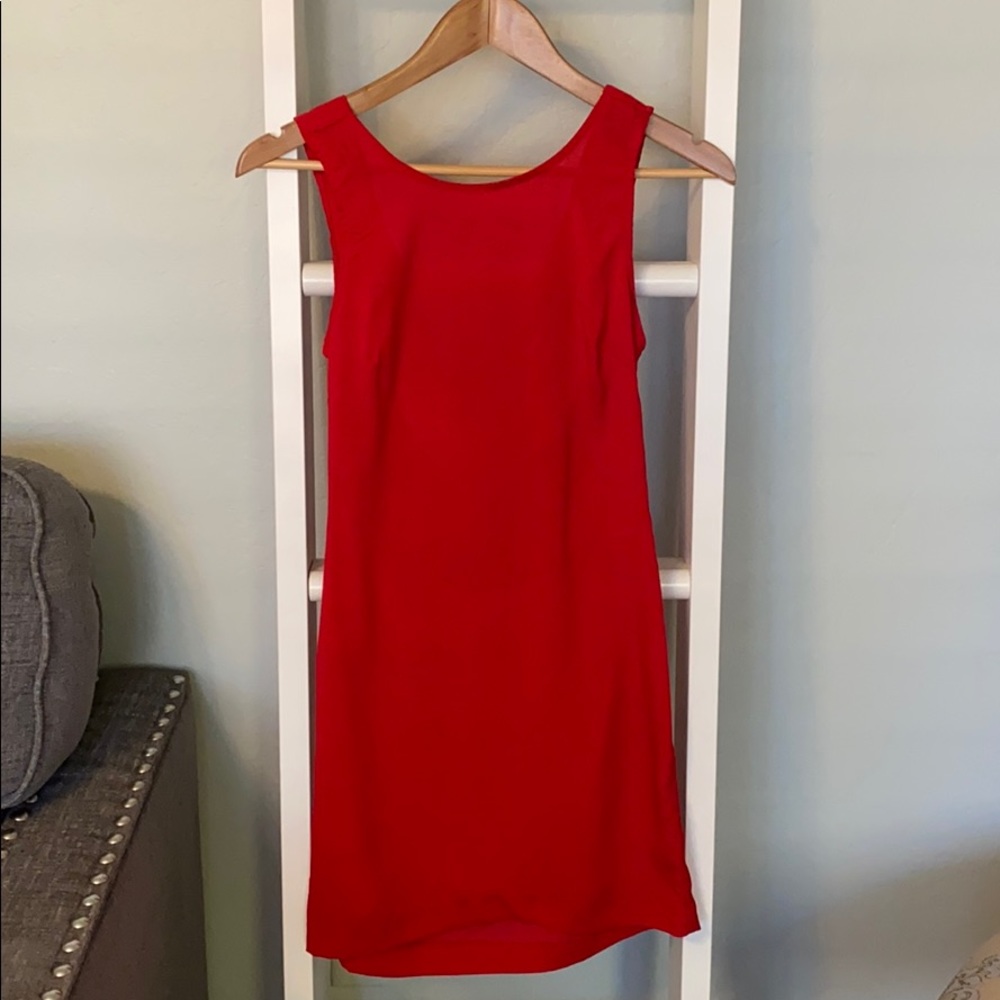 Lucy Love red dress